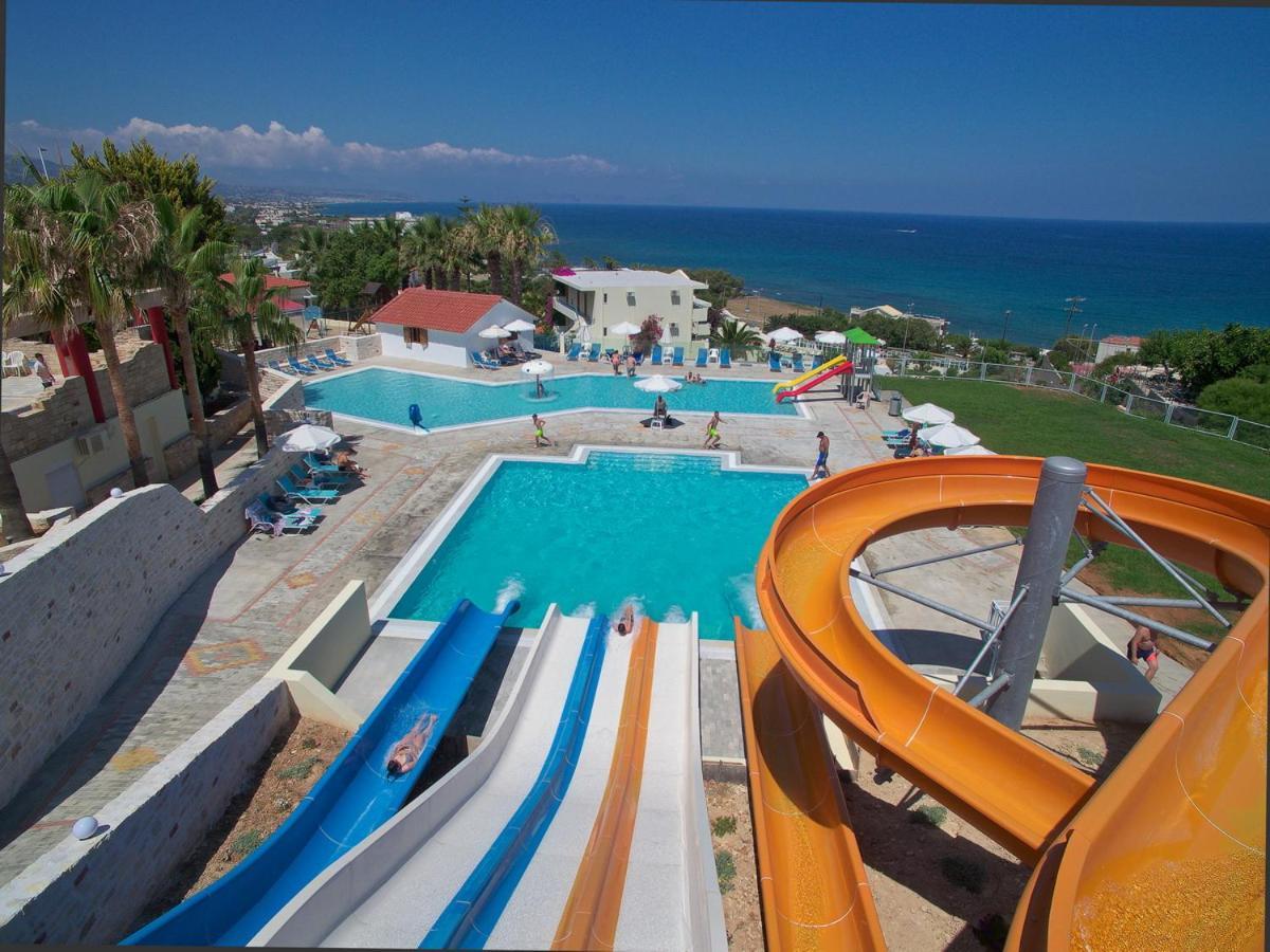 Rethymno Mare & Water Park Hotel Скалета Екстериор снимка